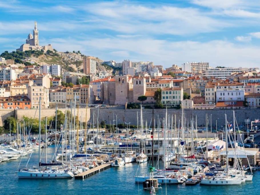 Cosy Pied A Terre Rue Corneille, Coeur Marseille, 4 Pers, 2 Ch Apartment ภายนอก รูปภาพ